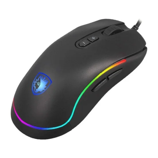 Sades Revolver Gaming Mouse S11 - Black